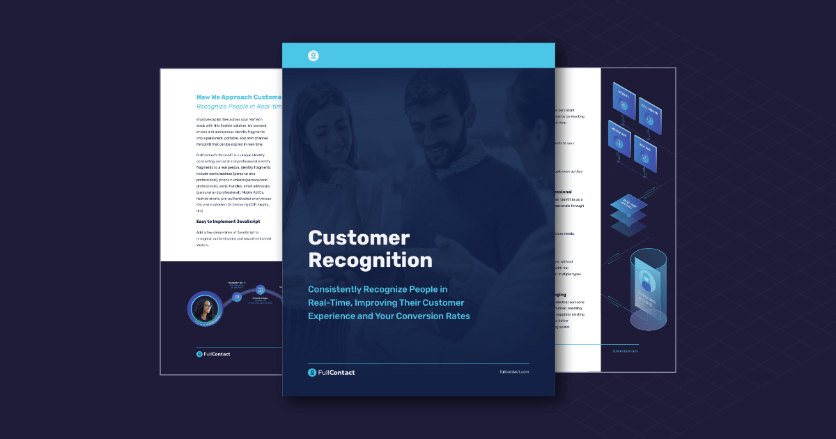 Discover FullContact's Customer Recognition Solution